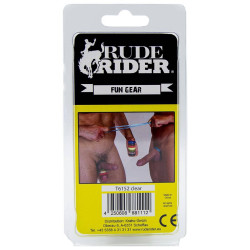 Rude Rider Cockring souple Fat Stretchy Transparent